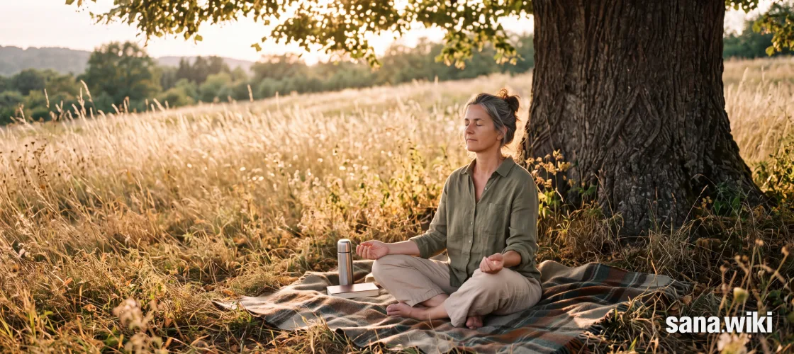 Im Spätsommer steht die Sonne tiefer, das Licht wird weicher, und der Abend lädt zum Innehalten ein. Die Sommermeditation nutzt diesen Moment als Ankerpunkt für eine bewusste Praxis, in der Wärme und Licht zu inneren Bildern werden. Was dabei tatsächlich messbar geschieht und wo ein Erklärungsmodell beginnt, lässt sich klar auseinanderhalten – und genau diese Unterscheidung macht die Praxis erst tragfähig.