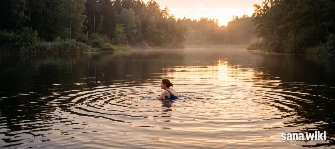 Wie Schwimmen und Baden die Aura reinigen können – eine Kartierung zwischen Ritual, Physiologie und Marktversprechen Wer an einem Spätsommerabend in einen See steigt, kennt das Gefühl: Etwas fällt ab. Die Hitze des Tages, die Gereiztheit, das innere Rauschen. In spirituellen Traditionen heißt dieses Abfallen „Reinigung der Aura“, in der Physiologie heißt es hydrostatischer Druck und parasympathische Aktivierung. Dieser Beitrag legt beide Landkarten übereinander – ohne die eine zur anderen umzudeuten.