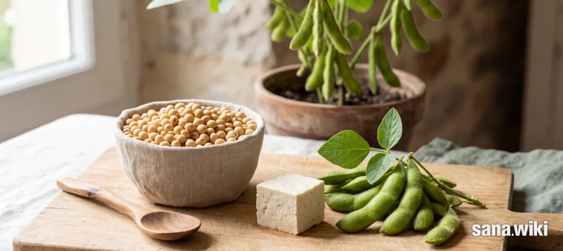 Soja gilt als sanfte Hilfe in den Wechseljahren und zugleich als Brustkrebsrisiko. Was die pflanzlichen Östrogene leisten, warum Tofu und Kapsel nicht dasselbe sind und was bei Präparaten zu beachten ist.