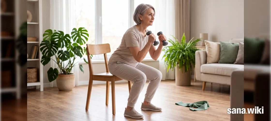 Ab der Lebensmitte schwinden Muskeln und Knochen, das Sturzrisiko steigt. Was Krafttraining für Muskeln, Knochen und Stoffwechsel nachweislich leistet, wie viel die amtlichen Empfehlungen vorsehen und wann vorher ärztlicher Rat nötig ist.